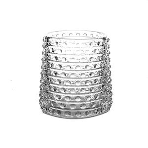 ขายร้อนสร้างสรรค์ขวดลูกบาศก์ขวดที่มีฝาปิดคริสตัลบัวชาเชิงเทียนแสง - Product Image 4