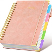 Carnet de notes à spirale Macaron, carnet de budget, carnet de dépôt, carnet de comptes portable, journal d'affaires simple, vente en gros