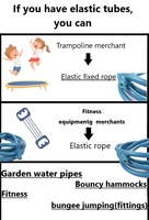 Bandas Elásticas de Resistencia de Látex Multicolores, Bandas de Ejercicio Elásticas Huecas para Entrenamiento Físico, Yoga, Fisioterapia