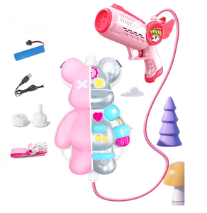 ปืนฉีดน้ำแบบพกพา กระเป๋าเป้สะพายหลัง ของขวัญสำหรับเด็ก เกมยิงปืนเจล ของเล่นปืนฉีดน้ำสำหรับเด็ก - Product Image 6