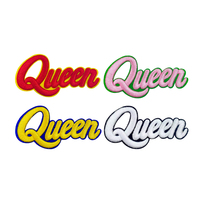 Patch personnalisé en gros avec logo, lettrage brodé, design promotionnel, badge, cadeaux, vêtements, veste universitaire, ornement en chenille