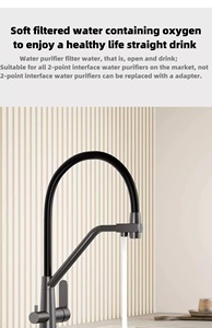 Grifos de Cocina Modernos con Filtro de Agua de 3 Vías, Grifo Mezclador de Latón, Grifos de Fregadero de Cocina con Resorte - Product Image 4