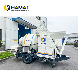 HAMAC Diesel <b>Concrete</b> Mixer Pump <b>Machine</b> <b>Concrete</b> Mixer With Pump <b>Machine</b> For Sale - Product Image 4