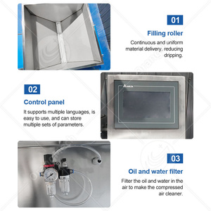 Orme nhỏ hoàn toàn tự động macaroon gửi tiền dây chuyền sản xuất cupcake bánh thả máy để làm bánh - Product Image 3