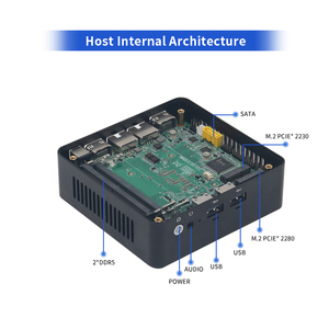 Mini PC Intel ultra-compact Barebone avec 16 Go de RAM DDR4, prise en charge des SSD NVMe, double LAN, WiFi 6 et Thunderbolt 3 - Product Image 4