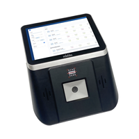 Innovación Sistema POS con pantalla táctil de 8 pulgadas Supermercado 1D 2D Comprobador de precios Código QR manos libres Escáner de código de barras de escritorio Función SDK