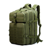 Sac à dos de voyage tactique antivol durable J.SH personnalisé, grande capacité 20-36L, doublure en nylon, unisexe, polyester, fermeture éclair extérieure