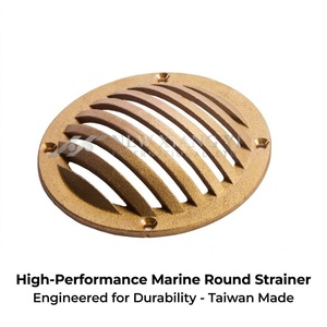 Filtre rond en bronze de 3/4 pouces de la marque HF, passant par le coque, matériel marin pour accessoires de yacht et bateau, fabriqué à Taïwan - Product Image 6