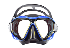 <span class=keywords><strong>Masque</strong></span> de plongée Waspo à faible volume, vision HD, lentilles en polycarbonate anti-buée, vue à 180°, idéal pour la plongée sous-marine et le snorkeling - Vente Flash - Product Image 2