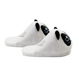 New Design Panda <strong>Slippers</strong> Household Shoes Kids <strong>Novelty</strong> Panda Plush <strong>Slippers</strong> for Kids - Product Image 4