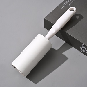 Nhà sản xuất của xách tay nhựa <span class=keywords><strong>Lint</strong></span> Remover con lăn làm sẵn Tear-off bụi loại bỏ bàn chải cho quần áo dính và vật nuôi - Product Image 6