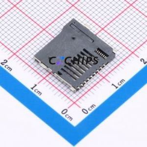 TF-CARD H1.8 SY SD Card / Memory Card Connector SMD Connector Self-Return Type MicroSD Card (TF Card) Card Holder 2mm - Product Image 2