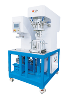 Mélangeur planétaire automatique à double disque agitateur haute vitesse pour pâtes et colloïdes à haute viscosité 380V/220V 5Kw