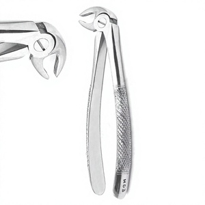 Pinzas de Extracción SM-DS-0386 de Acero Inoxidable Alemán, Instrumentos Manuales para Extracción Dental de Incisivos Inferiores, Caninos, Bicánidos y Raíces - Product Image 1