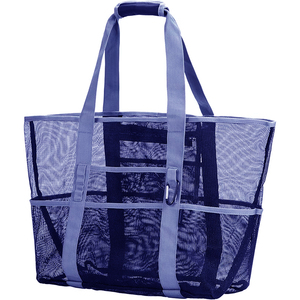 <span class=keywords><strong>Borsa</strong></span> Tote in PVC trasparente di alta qualità con cerniera rinforzata enorme in plastica portatile e resistente all'acqua - Product Image 2