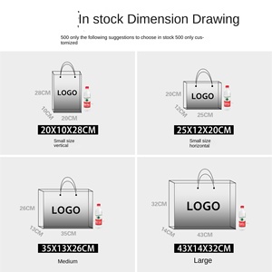 Sac d'emballage cadeau haut de gamme sur mesure en papier cartonné blanc avec logo pour magasin de vêtements, sac à main, élégance raffinée - Product Image 5
