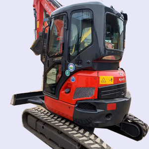 Motor Kubota Original Importado, Mini Excavadora Kubota Usada U-35 U35 de 3.5 Toneladas, Excavadora de Orugas de Segunda Mano con Cuchara - Product Image 1