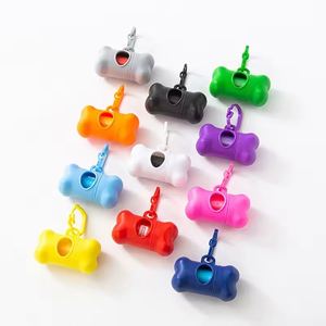 Échantillon gratuit Distributeur de sacs à déjections pour animaux de compagnie personnalisé, léger, en forme d'os, pour l'extérieur - Product Image 3