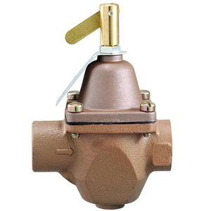 Régulateur <span class=keywords><strong>de</strong></span> <span class=keywords><strong>pression</strong></span> <span class=keywords><strong>d</strong></span>'<span class=keywords><strong>eau</strong></span> <span class=keywords><strong>d</strong></span>'alimentation <span class=keywords><strong>de</strong></span> chaudière en bronze-fer <span class=keywords><strong>de</strong></span> 1/2 pouce, finition laiton, avec filtre en acier inoxydable et levier <span class=keywords><strong>de</strong></span> purge manuel - Product Image 4