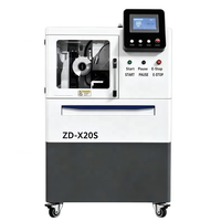 Affûteuse CNC 4 axes ZD-X20S, machine à affûter les fraises automatiques, outil de rectification 4-20 mm