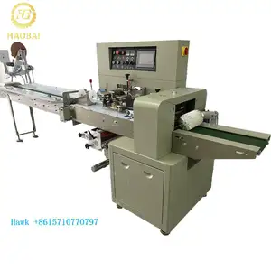 350 Automatic Flow pillow sugar noddle cookie packing machine