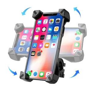 Research And Design Integrated Manufacturer Directly Operated Bicycle Bracket Rotatable And Adjustable Smartphone Bracket