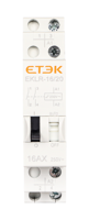 ETEK Relais d'impulsion domestique à verrouillage bistable Contrôle automatique 1P 2P 16A 1NO 2NO Bobine compatible 230V AC 110V DC Relais automatique