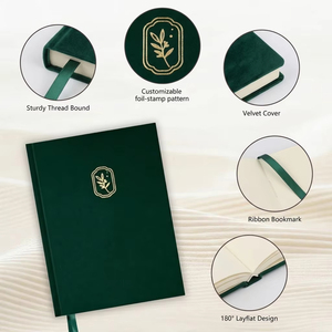 Quaderno Personalizzato con Copertina Rigida in Lino, Rilegatura Termica, Diario Personalizzato con Logo in Rilievo per Scuola, Ufficio e Regali - Product Image 2