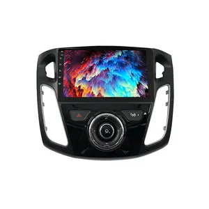 Autoradio android 10.0, écran tactile, gps, dvd, lecteur multimédia, unité centrale, vidéo, pour voiture Ford focus (2012, 2017)