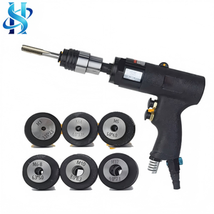 Machine de taraudage pneumatique directe d'usine avec 6 mandrins pour le taraudage de filetages M3-M12 dans la fabrication métallique - Product Image 1