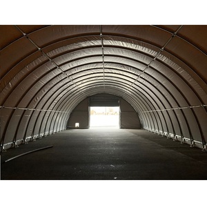 Tente en dôme en PVC préfabriquée pour <span class=keywords><strong>l</strong></span>'extérieur, cerceau <span class=keywords><strong>de</strong></span> grange, entrepôt frigorifique industriel, entrepôt européen pour parking, hangar temporaire. - Product Image 5