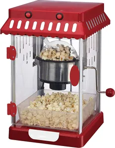 Popular electric Theater-Style Popcorn Maker with Nonstick Kettle Warming Light and Serving Scoop