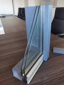 Thân thiện với môi trường rõ ràng khung kính Rèm tường dễ dàng để cài đặt - Product Image 3