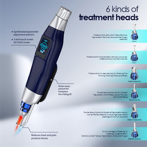 GRAN OFERTA: Máquina Portátil de Eliminación de Tatuajes <span class=keywords><strong>con</strong></span> Láser Nd YAG, Sistema de Borrado de Tatuajes de <span class=keywords><strong>Cejas</strong></span> de Pulso Largo para Eliminación Permanente en Salones de Belleza - Product Image 2