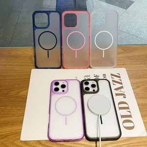 Weview New Matte <strong>TPU</strong> PC Shockproof Mobile Phone <strong>case</strong> with Magnetic for iphone 16 17 Pro Max - Product Image 2