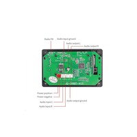 Módulo de Pantalla LCD de Alta Calidad, Módulo BT, Placa Decodificadora MP3, Receptor de Radio, Placa Amplificadora Modelo JQ-D116BT para Audio de Automóvil
