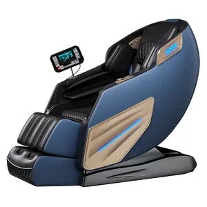 Best Dual Core S-Track 4D Full Body Massage Chair With 0 Gravity Remote Control Wholesale From China