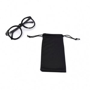 ถุงผ้าไมโครไฟเบอร์แบบมีเชือกผูกสำหรับแว่นตากีฬา  แบบกำหนดเองได้ - Product Image 4