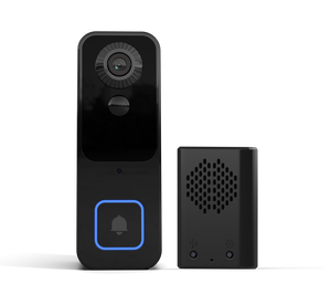 <span class=keywords><strong>Sonnette</strong></span> vidéo intelligente avec audio, faible consommation d'énergie, <span class=keywords><strong>longue</strong></span> durée de vie de la batterie, étanche, <span class=keywords><strong>portée</strong></span> de 300 m, système de sécurité domestique intelligent - Product Image 1