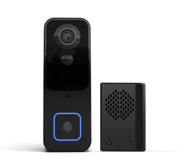 Smart Video Doorbell with Audio Low Power Consumption Long Battery Life Waterproof 300m Range Smart Home Security System