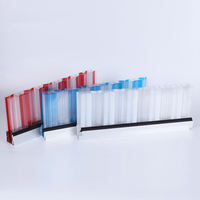 Emballage personnalisé, panneau en polycarbonate diffuseur de lumière, panneau de cloison en polycarbonate, panneau de séparation en polycarbonate