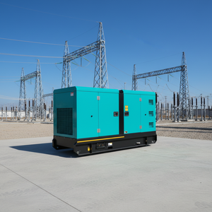 Máy phát điện diesel 50kw loại mở/âm thanh thấp tùy chỉnh, 3 pha, 62.5kVA, bán - Product Image 4