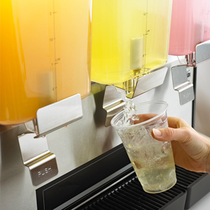 Drievoudige 3 Kom Gekoelde Premix Koude Drank Drank Sap Dispenser <span class=keywords><strong>Machine</strong></span> Voor Commercieel Restaurant Hotel Gebruik - Product Image 5