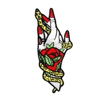 Écussons brodés personnalisés en gros, écologiques, thermocollants, avec logo Lion Tigre pour chapeaux et vêtements de Philadelphie