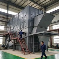 Caldera de Aceite Térmico Industrial YLW de Alta Eficiencia, Totalmente Automática, para Calefacción con Biomasa de Carbón y Leña, con Transportador de Cal Orgánico