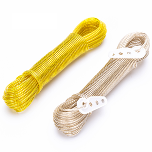 Corde à <span class=keywords><strong>linge</strong></span> en <span class=keywords><strong>fil</strong></span> métallique PVC Lignes de lavage Forte durée de vie Corde en acier revêtue de plastique Séchoir à <span class=keywords><strong>linge</strong></span> Ligne de séchage de vêtements - Product Image 4