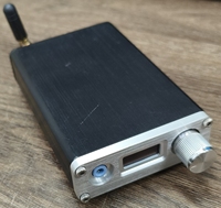 DAC/AMP Bluetooth Óptico Coaxial USB Tipo C 3.5mm para Auriculares 352.8kHz 32bit Receptor Decodificador Amplificador HiFi de Escritorio con Pantalla y Perilla