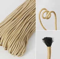 Vente en gros de matériaux en nylon polyester cordes d'emballage tressées corde de reliure en plastique