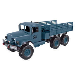 2.4G 1:16 4CH 6WD Racing RC Voiture <span class=keywords><strong>Militaire</strong></span> RC Voiture Haute Vitesse avec Lumière Radio Control Véhicule MN-77 RTR - Product Image 1