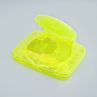 BitFunx ABS-Gehäuse für PS1-Spielkonsole, transparentes Gehäuse für PS One Konsole, PSX Retro-Spielgehäuse, Spielzubehör